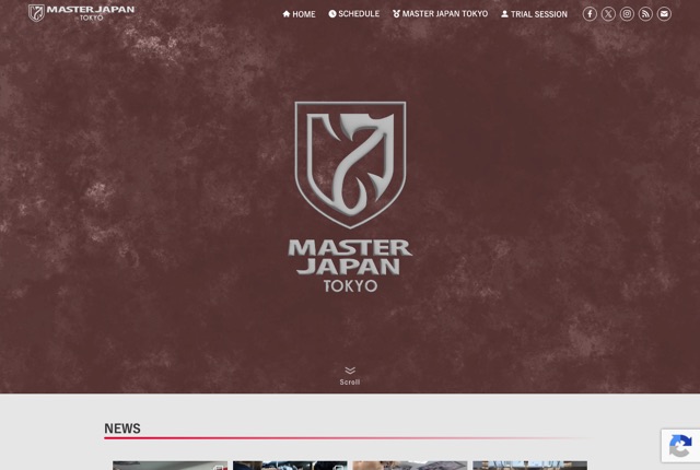 マスタージャパン東京の公式サイト